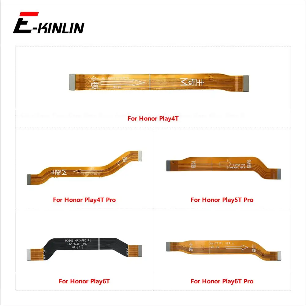 Main Motherboard Connector LCD Display Flex Cable For HuaWei Honor Play 4T 5T 6T Pro