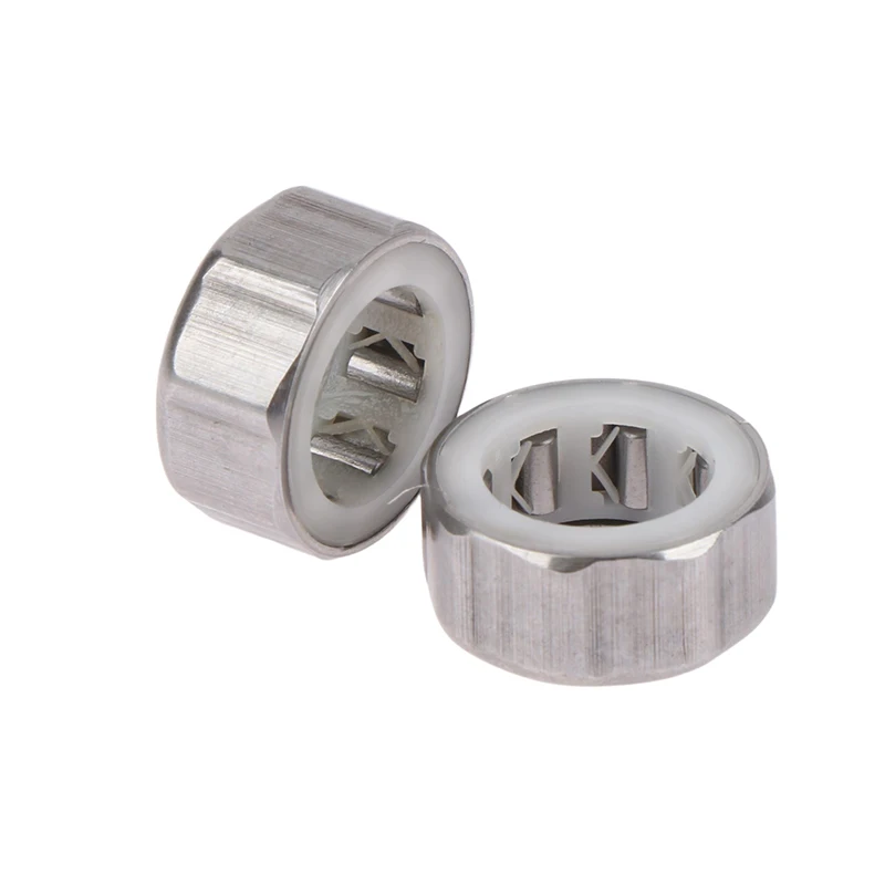 2Pcs Hexagonal EWC1209/EWC1008 Stainless One Way Bearing Fishing Reel Gear Bearing 12*19*9MM/10*17*8MM Needle Roller Bearing