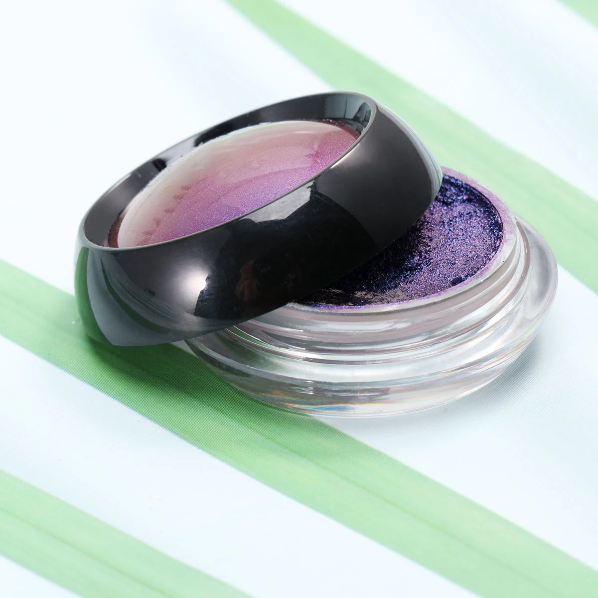 Heller Lidschatten mit Farbwechsel, glänzender Lidschatten, Puder, Diamant-Highlight-Lidschatten für den Make-up-Einsatz (03)