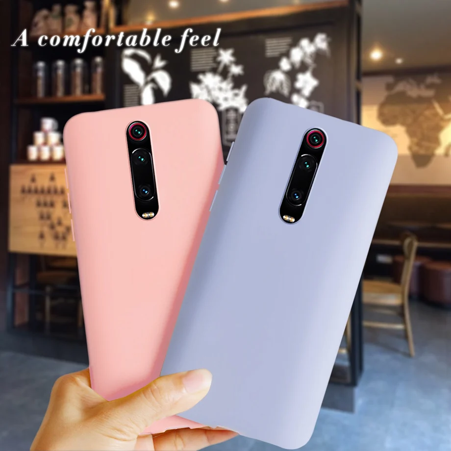 For Xiaomi Mi 9t Case Black Matte Soft TPU back Cover For Phone Protector Case Xiaomi Mi 9T Pro Xiaomi Mi9t Pro Cases