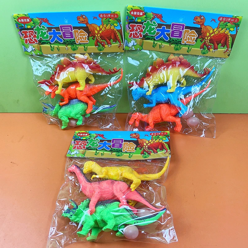 New Dinosaur Adventure Educational Simulation Model Toy for Children's Training Class Nursery Gift Realistic Animal Dolls