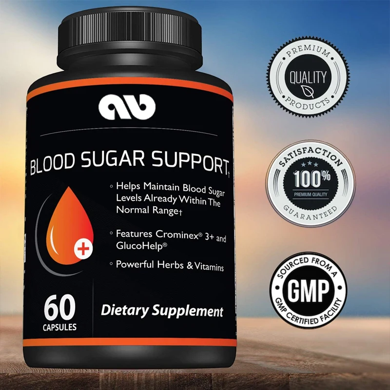 

High quality blood glucose support supplements - including bitter gourd, vanadium, chromium, cinnamon, and alpha lipoic acid