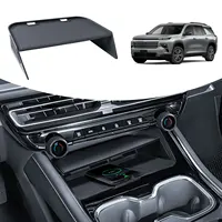 HGWEI para 2024-2025 Chevy Traverse divisores de cambio de marchas consola central media organizador caja de almacenamiento bandeja soporte Interior para teléfono
