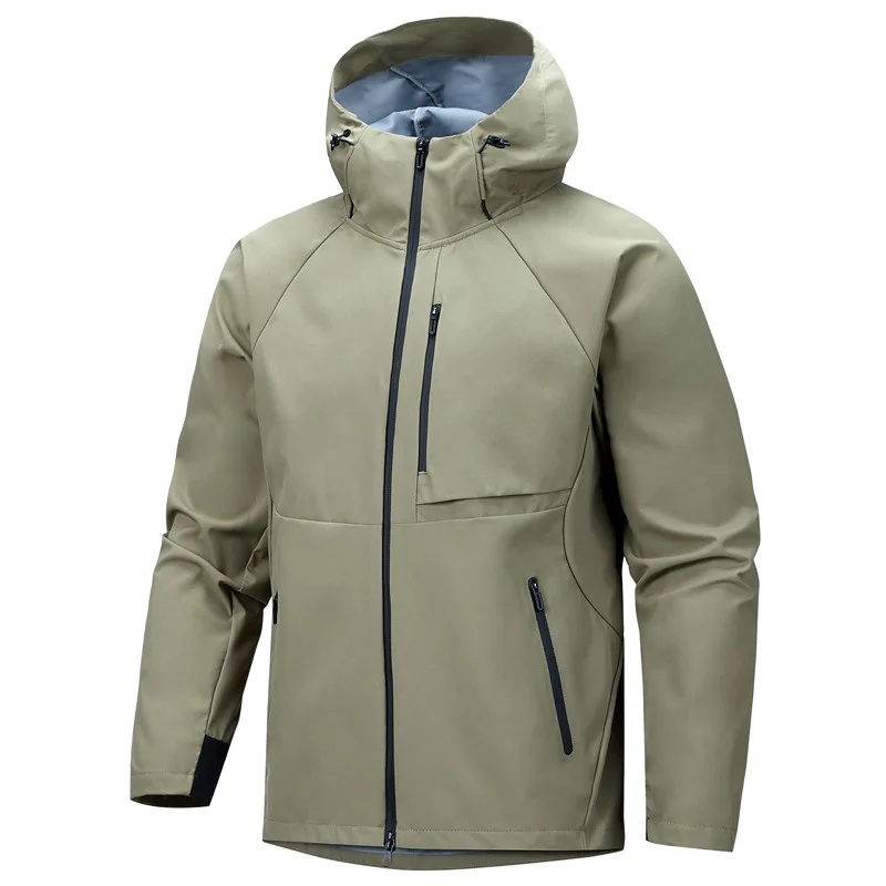 Spring assault jacket for men and women spring outdoor multifunctional waterproof casual sports thin jacket casual hooded jacket