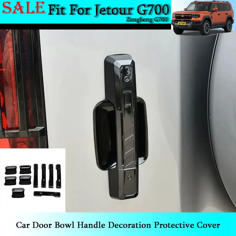 

Fit for Chery Jetour Zongheng G700 Automobile Door Bowl Handle Decoration Protective Cover Automobile Exterior Accessories
