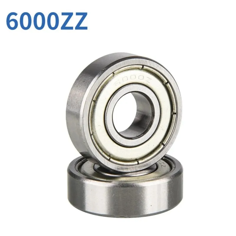 10PCS 6000ZZ Bearing ABEC-1 ABEC-3 ABEC-5 10x26x8mm High quality Deep Groove 6000 ZZ Ball Bearings 6000Z 80100 Z 6000z bearing