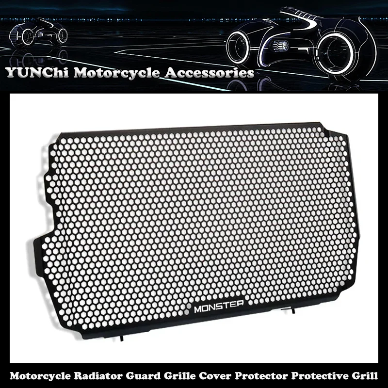 

For Ducati Monster 950 Monster 937 2021 2022 MONSTER950 937 Motorcycle Accessories Radiator Grille Guard Cover Guard Water cover