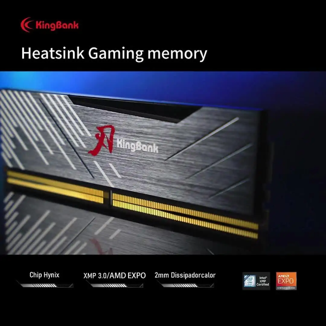 KingBank DDR5 6000MHz 16GB Gaming RAM