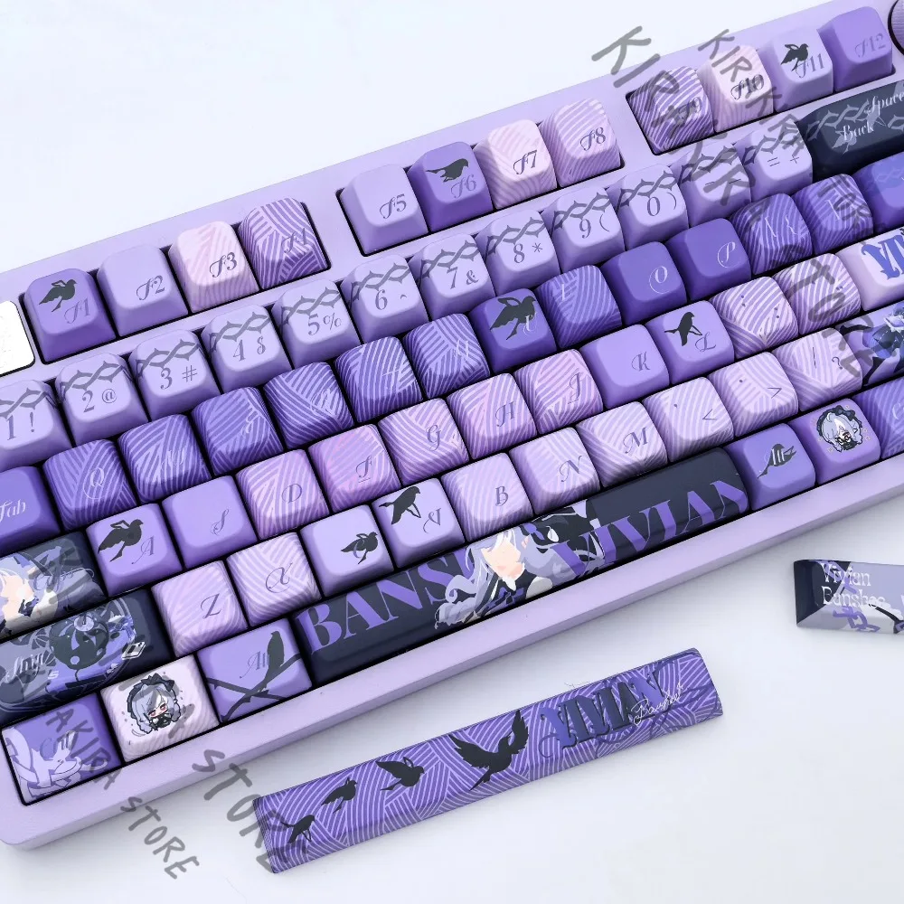 

Zenless Zone Zero Vivian Impression MDA Kforce Mechanical Keyboard Cap Cosplay Computer Ornaments Keyboards Keycaps Collection