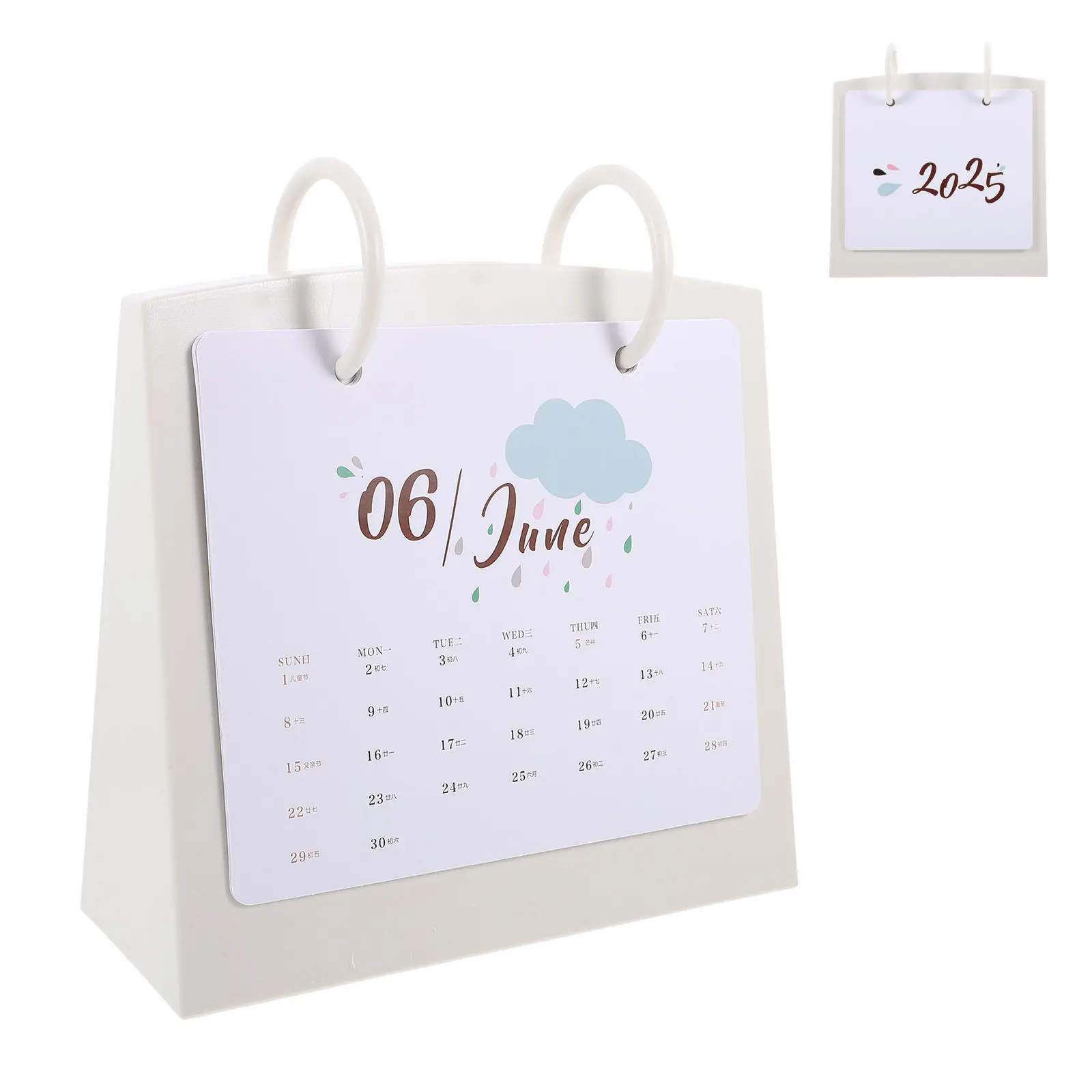 

Desktop Calendar 2024-2025 Monthly Standing Flipped Table Calendar with Stable Base for Office Home Study Desk Decor 2024-2025