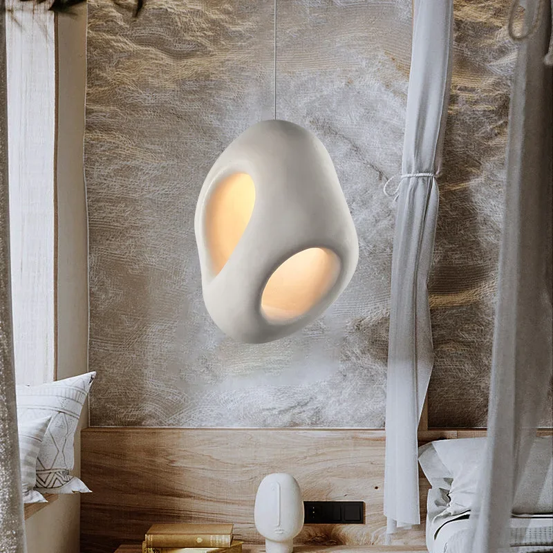 Modern Creative Wind Led Restaurant Pendant Lights Lustre Bedroom Dining Room Home Decor Bedside Hanging Lamp Fixture