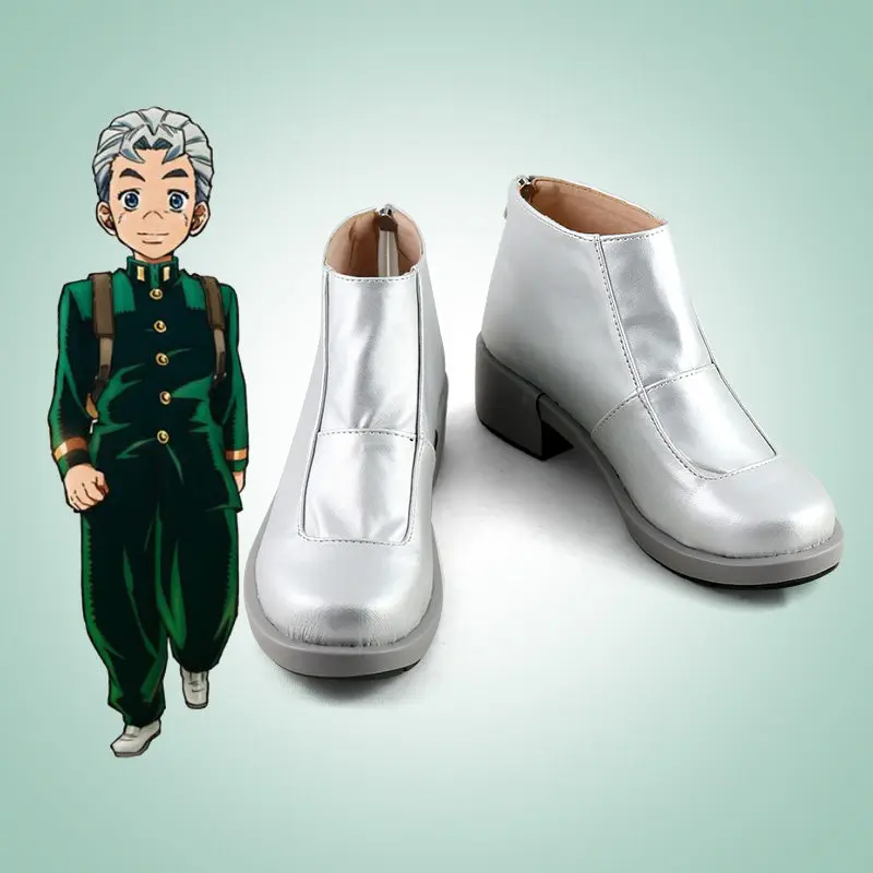 

Anime Game Cosplay Shoes JoJo's Bizarre Adventure Hirose Koichi Boots Halloween Costume Accessories Props Made