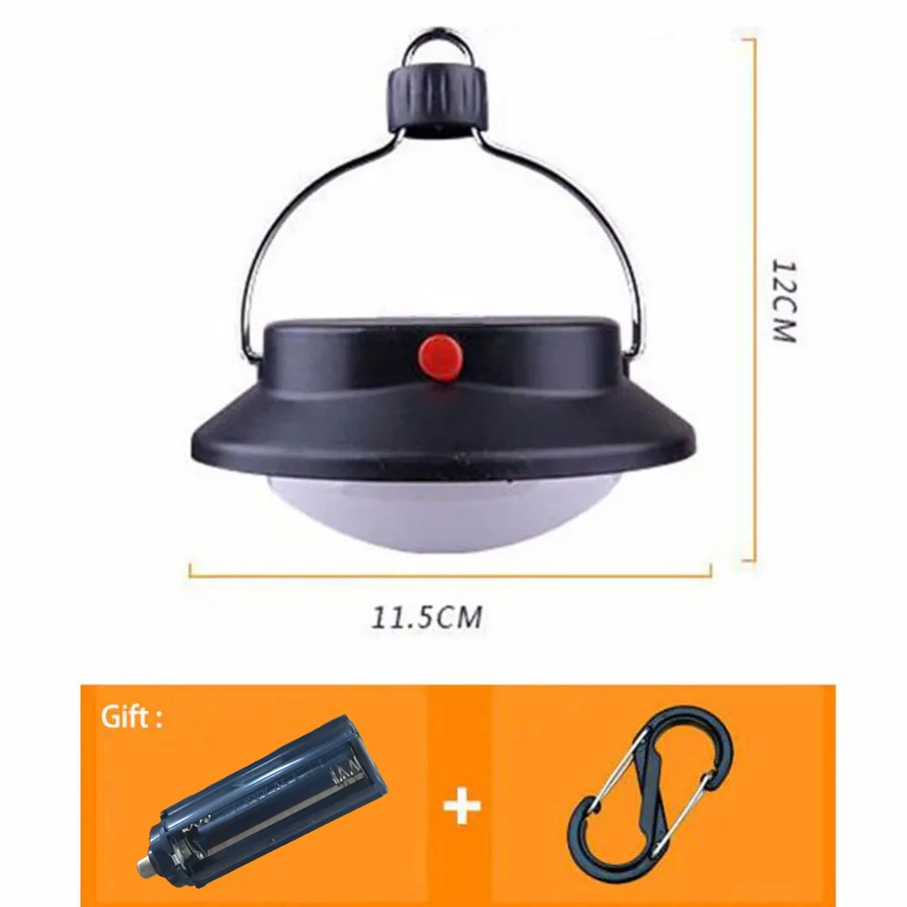 40 LED Portable Tent Camping night working Lights Lamp Outdoor 3 Modes Umbrella Night Lamp Hiking Lantern AAA or 18650 Battery