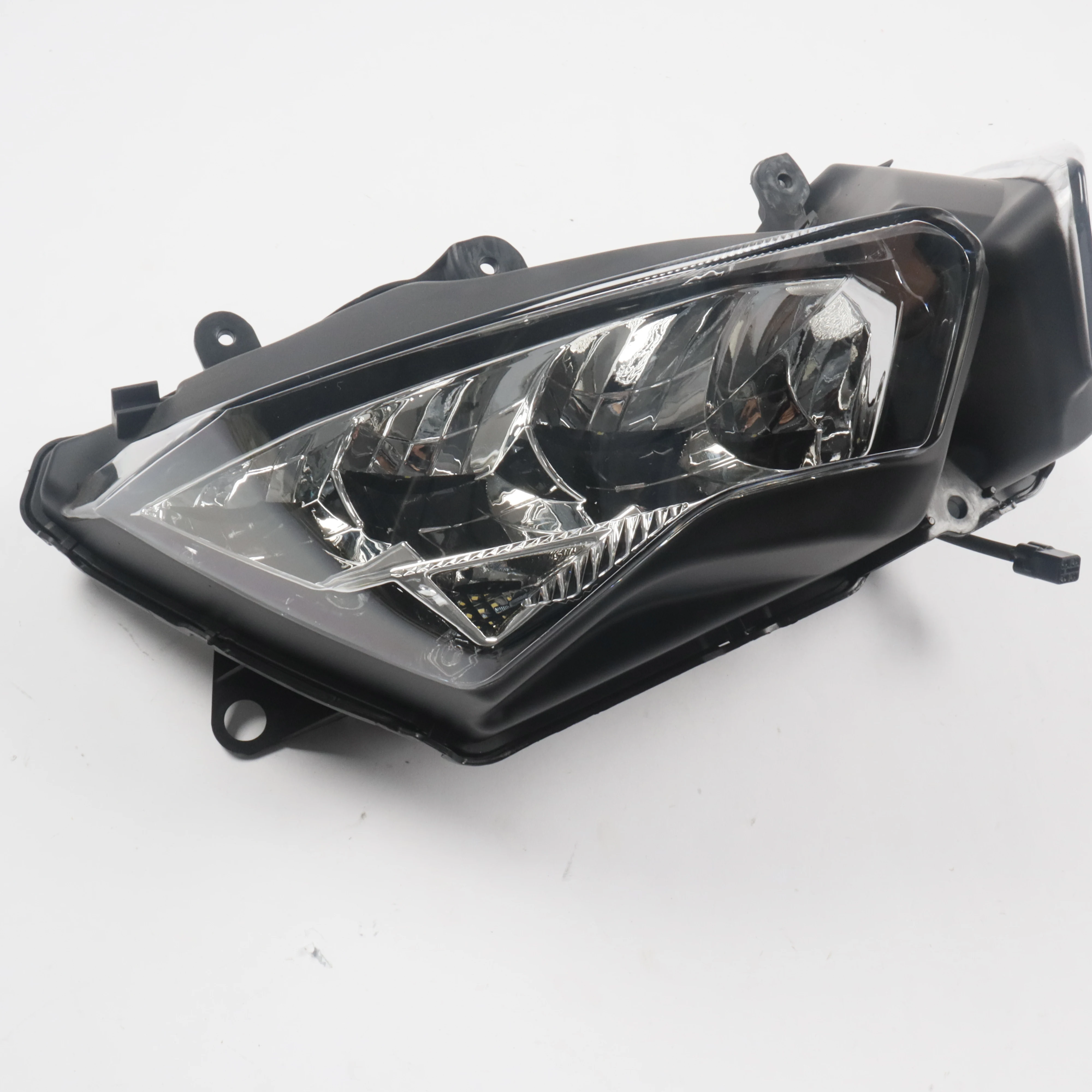 STLFHigh Quality2018 Edition Ninja400/Ninja250 Motorfiets Verlichtingssysteem Front LED Koplamp Lamp Montage met Clear ABS Lens
