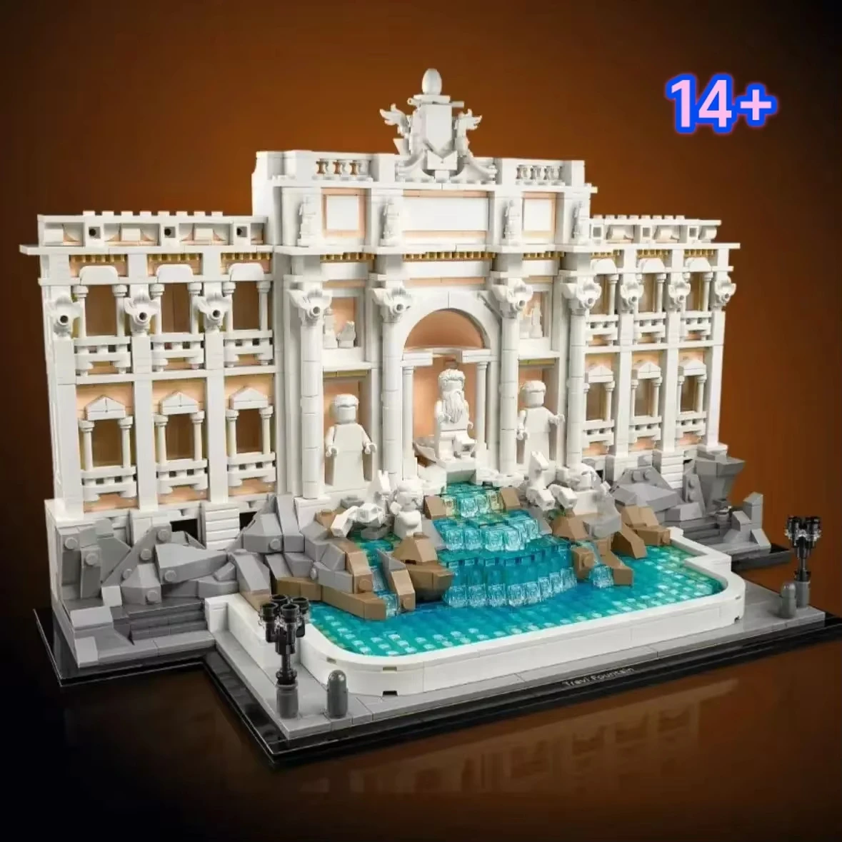 New MOC white Wishing Well street view model home decoration building blocks,  suitable for boys and girls holiday gifts view 2