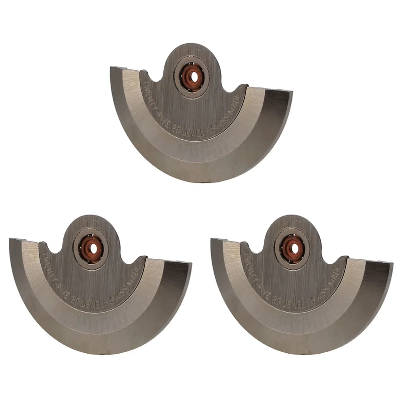 AA49 3X Stainless Steel Watch Replacement Accessories Oscillating Weight Rotor For ETA 2824 2834 2836 Watchmaker Repair Tools