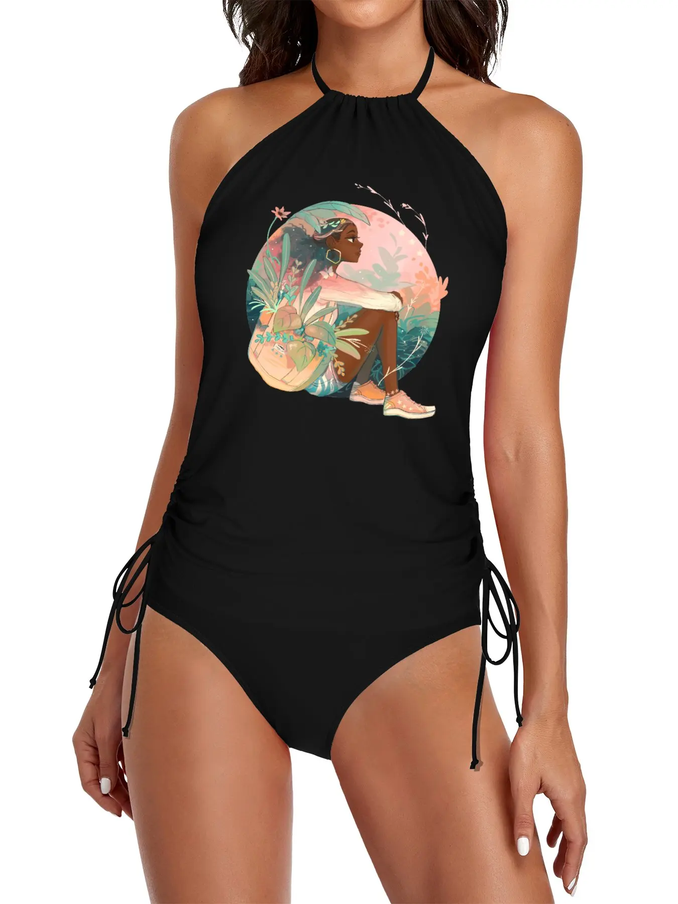 

Safari Split Swimsuit Set Women swimsuit women beach dresses swimming suit woman