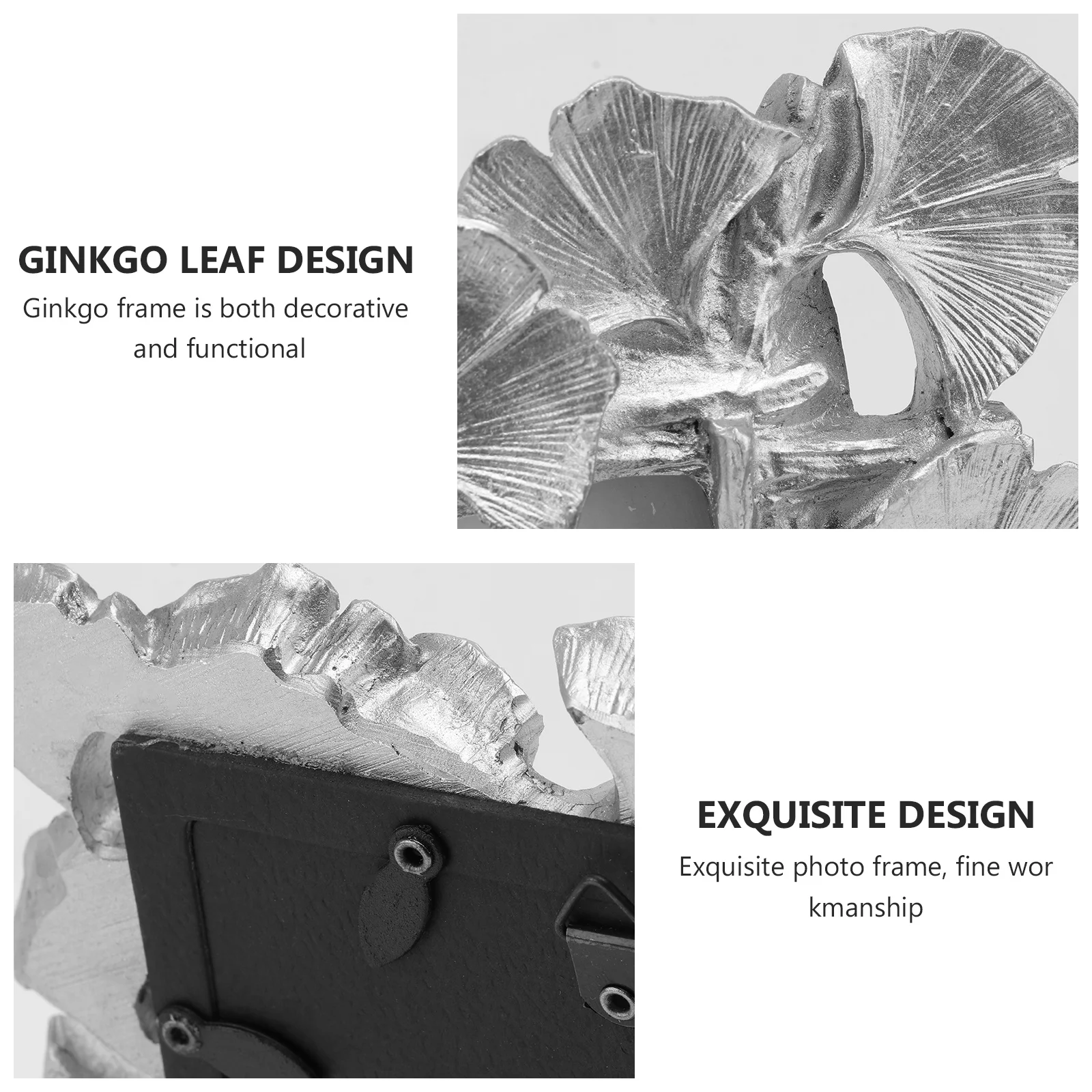 

1pcs 4Inch European Style Resin Glass Photo Frame For Desktop Decorative Picture Display Stand Wall Hanging Room Decoration