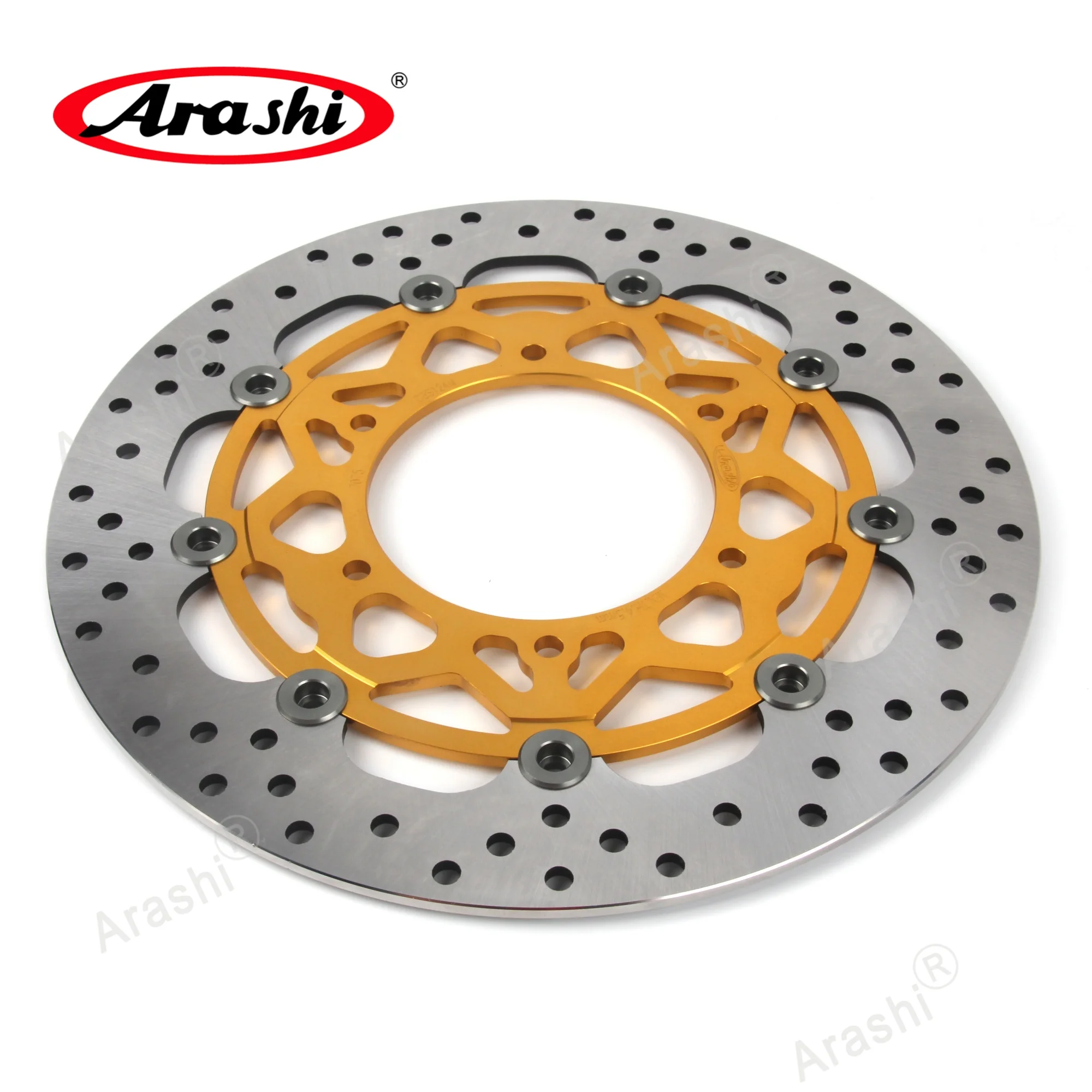 Arashi Front Brake Disc Rotor For SUZUKI GSX-S KATANA 1000 2019 2020 2021 2022 2023 2024 GSXS1000 CNC Full Floating Disk