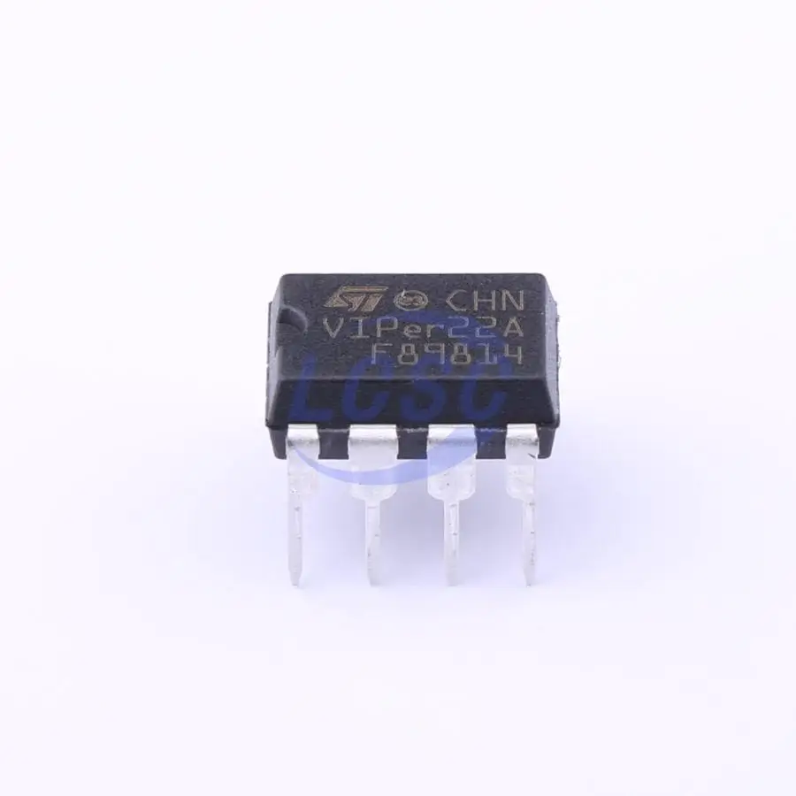 10Pieces/Original VIPER22A DIP-8/SOIC-8 Low Power Offline SMPS Master Switch IC AC-DC Controllers Regulators VIPer22ASTR-E