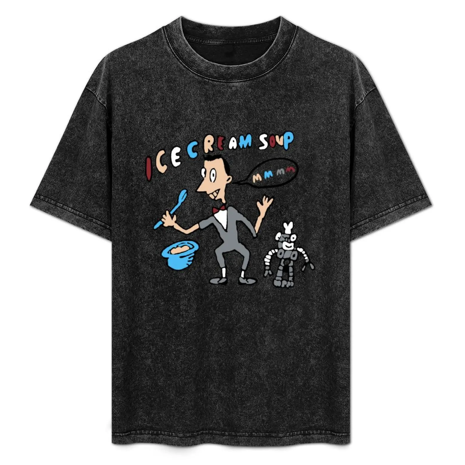 

Ice Cream Soup MMM !!! Peewee Herman T-Shirt Halloween Theme T-Shirt