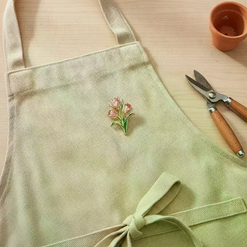Fashion Elegant Botanical Enamel Flower Pins Assorted Plant Lapel Brooches Nature Badges For Womens Fashion Jewelry Accessories