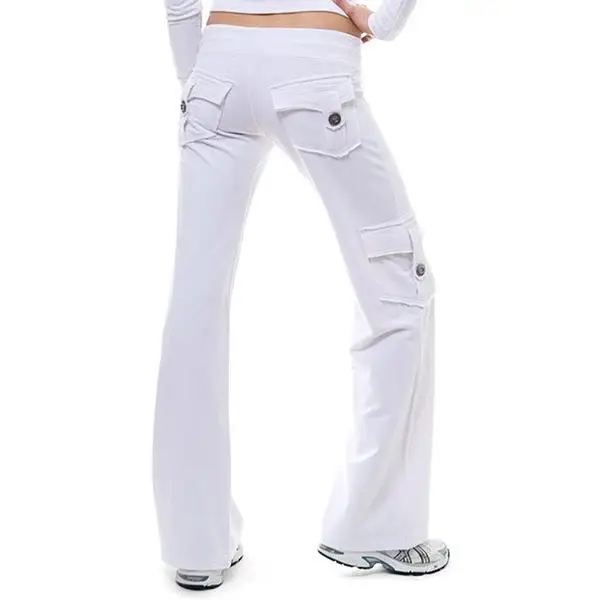 209 taille élastique bouton ket pantalons de Yoga longs trajet Sle fibre de Polyester 00% pantalons décontractés pour femmes transfrontaliers eBay