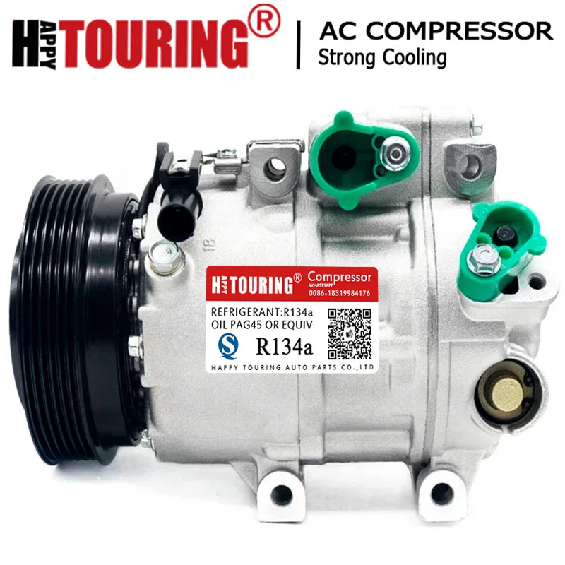 

AC Air Conditoning Compressor For Hyundai Sonata Kia Optima Magentis 977013K520 977013K220 977013K520 97701-3K520 F500BR8AA01