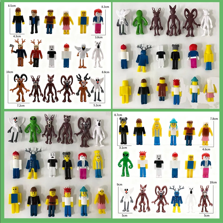 

Hot 99 Nights in The Forest Action Figure Deer Owl Goat Figurine Desktop Decoration 9CM Model Ornaments Fans Christmas Gifts