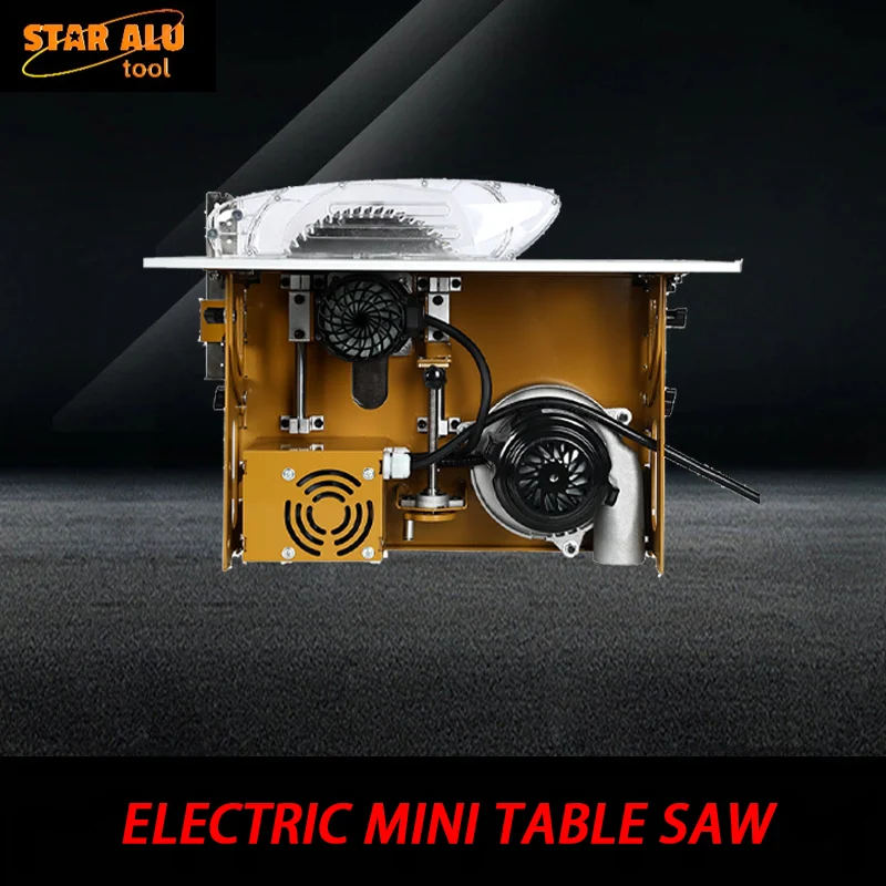 

Electric Mini Table Saw 21000r/min Brushless Motor Dust Proof Precision Cutting Machine for Woodworking DIY Model Builder