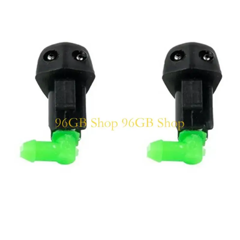 96GB 2PCS Replacement Washer Jet Nozzles For 1998-2002 Left Right Front Mount Washer Nozzle Auto Accessory