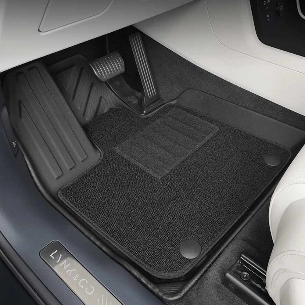 

TPE Double-layer Foot pad Car Accessories For Lynk & Co 900 2025 2026 Full Surround Carpet Scratch Resistant And Dirt Resistant