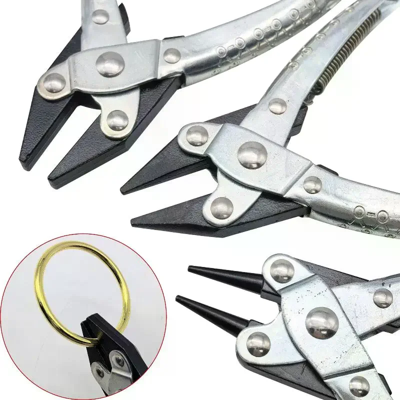 1Pcs Precision Carbon Steel Parallel Jaw Pliers For Jewelry Making Wire Wrapping And Metalworking Pliers