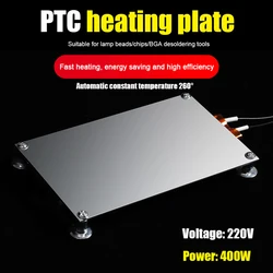 Aluminum LED Remover PTC Heating Plate Soldering Chip Remove Weld BGA Solder Ball Station Split Plate Welding Equipment