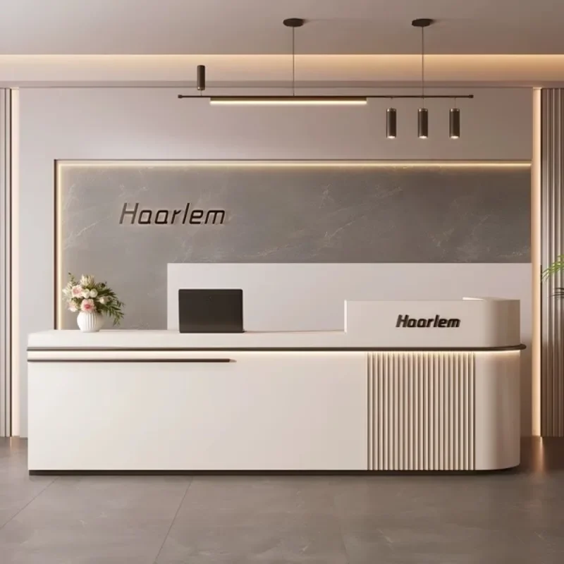 مكاتب الاستقبال مكاتب الخروج الاستقبال الكبار استقبال جودة الخدمة تقف تصميم العملاء Escrivaninha أثاث المكاتب