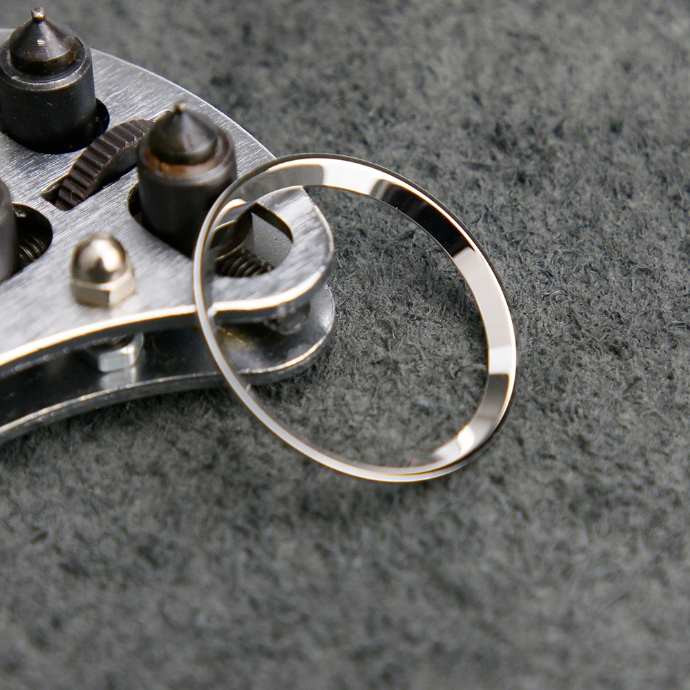 316L الفولاذ المقاوم للصدأ بدون علامة السلحفاة مشاهدة الفصل الدائري