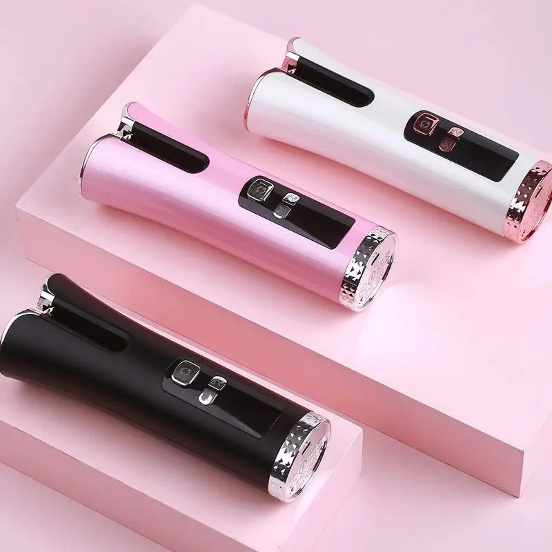 Automatic Curling Iron Rapid Forming Multi-speed Temperature Control Portable Automatic Switch Off Liquid Crystal Curling Iron