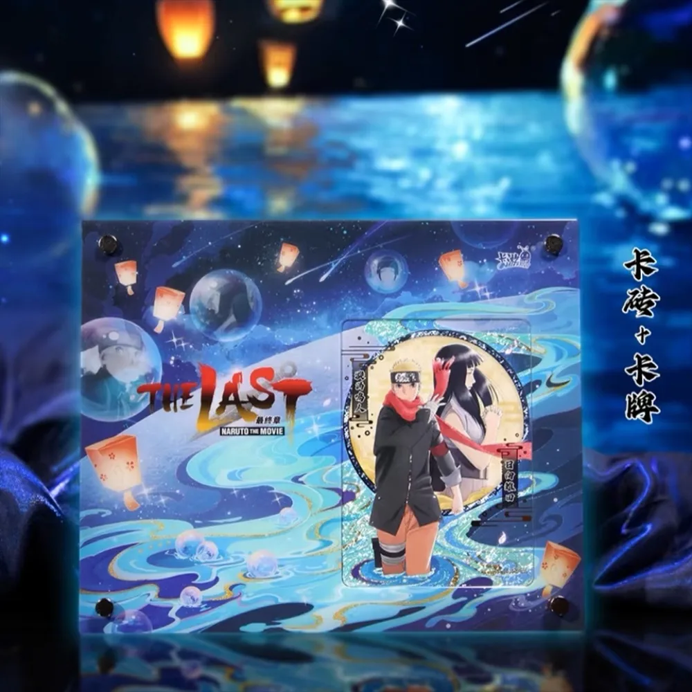Kayou Genuine Naruto Hot Blooded Anime Movie Character Card Hyūga Hinata Beautiful Exquisite Card Brick Commemorative Gift Box