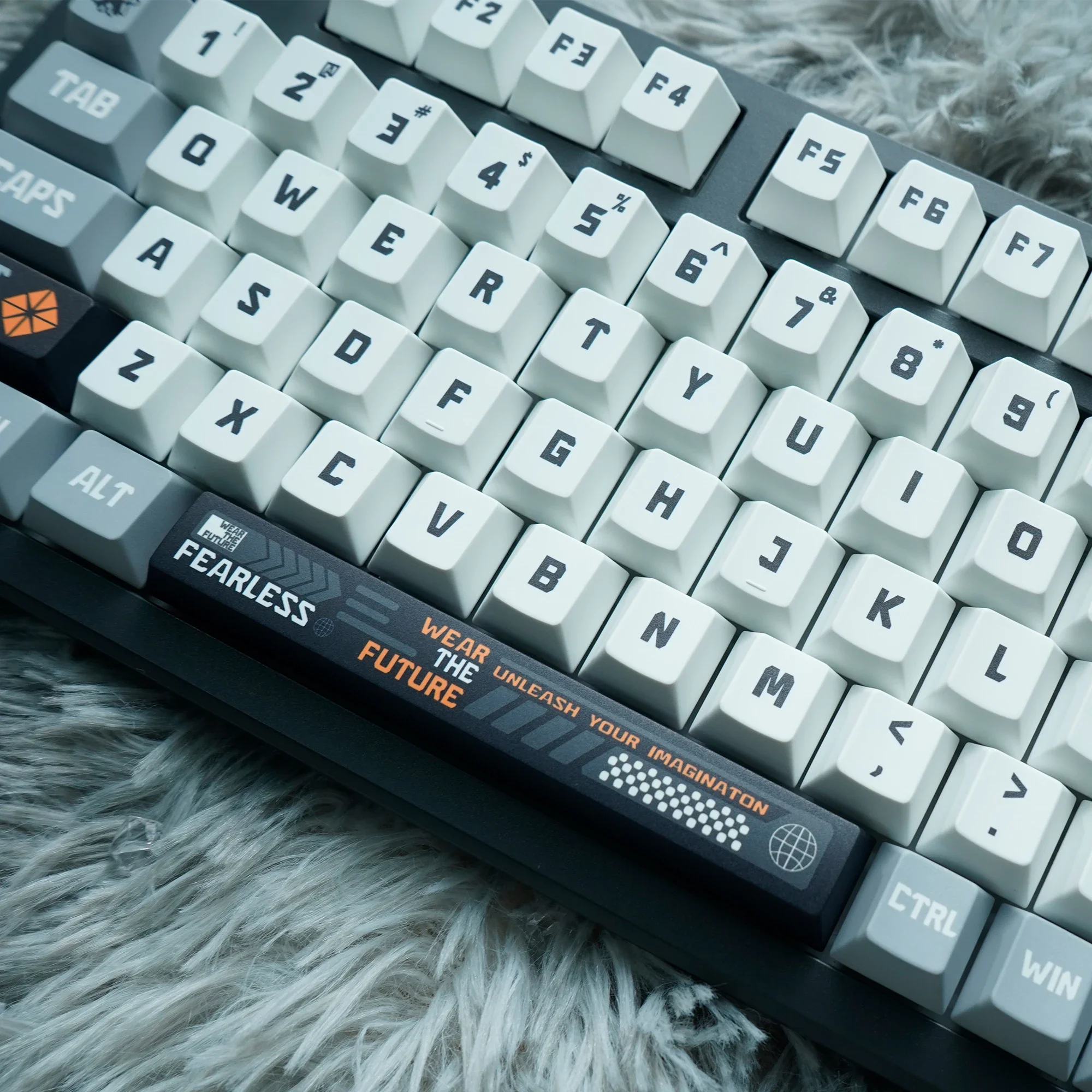 

Future Manufacturing Theme Keycaps Mechanical Keyboards Original Factory Height PBT Material Sublimation Keycaps Original