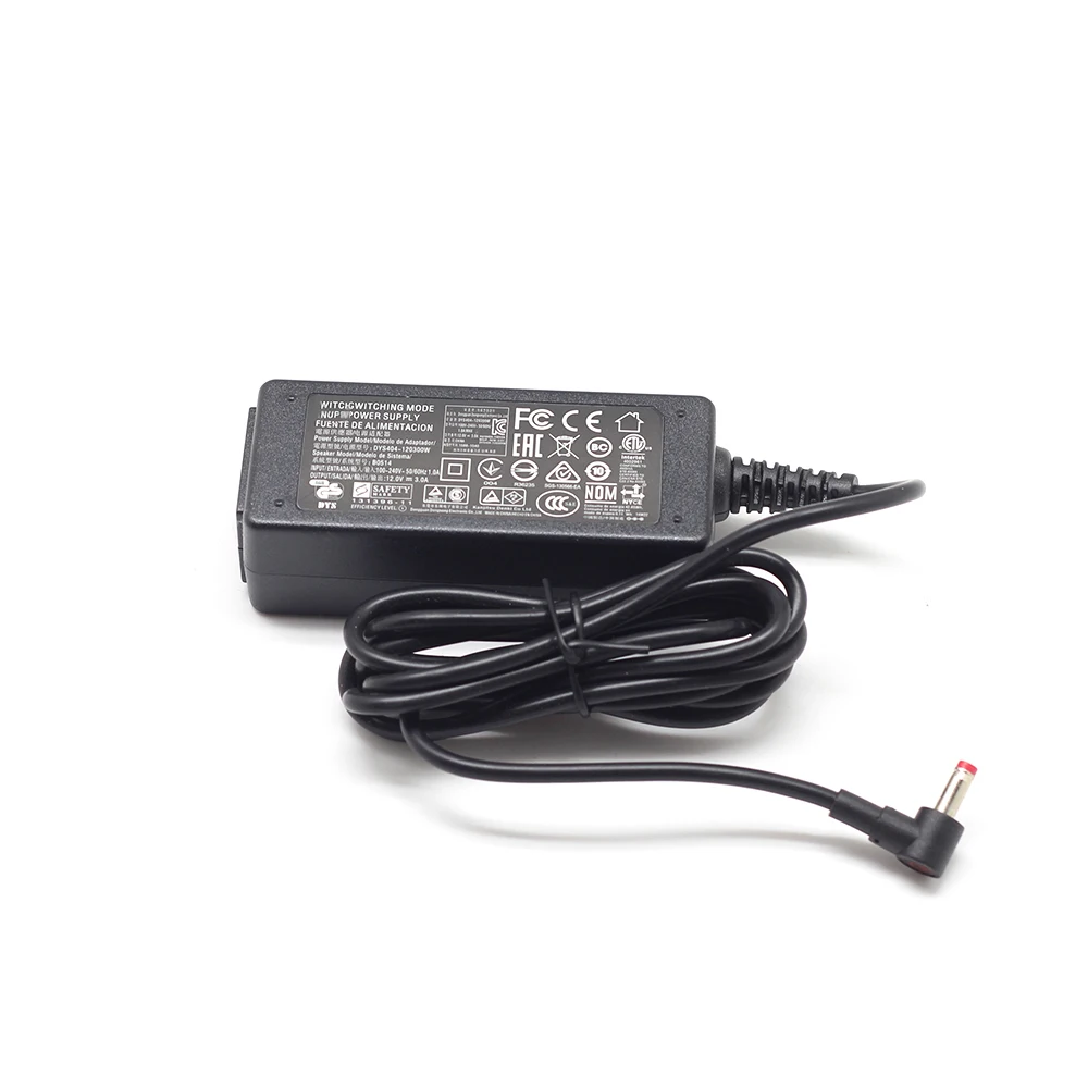 Original 12V 3A 36W AC Adapter Charger B0514 DYS404-120300W for Pill XL Bluetooth Audio Speaker AC Power Adapter 4.0*1.7MM