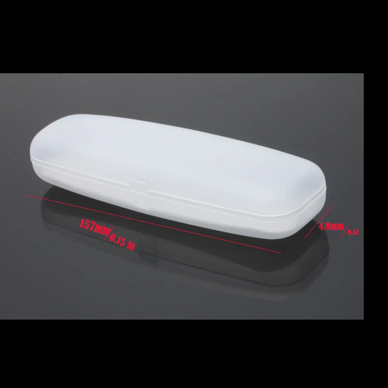 3pcs Portable Travel Glasses Box Women Colorful Random Color PVC Eyeglasses Bag Protection Carry Case Men Myopia Eyewear