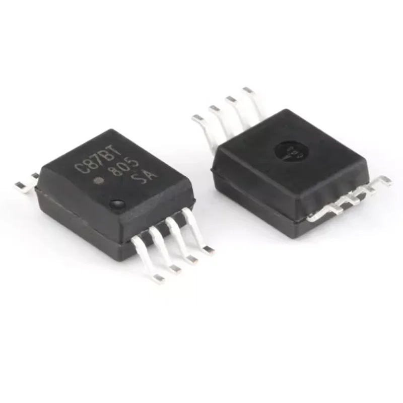 

Brand New Original Acpl-C87Bt-500E with Marking C87Bt Soic-8 Automotive Dc Voltage Isolation Sensor Chip