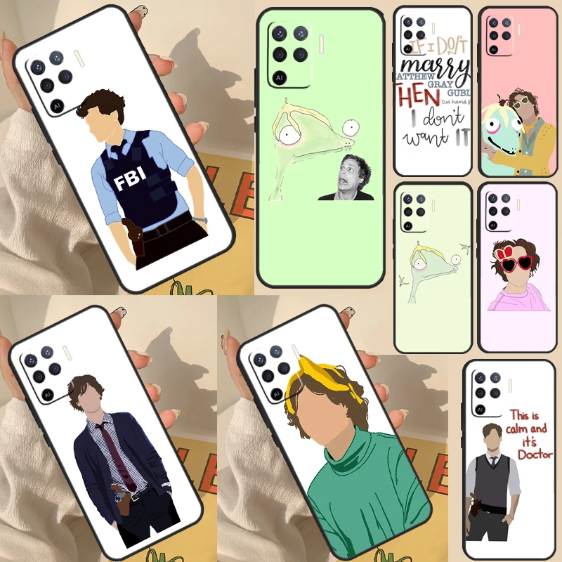 Criminal Minds Spencer Reid For OPPO A74 A94 A54 A15 A3S A5S A52 A72 A83 A91 A93 A53S A5 A9 A31 A53 2020 Phone Case