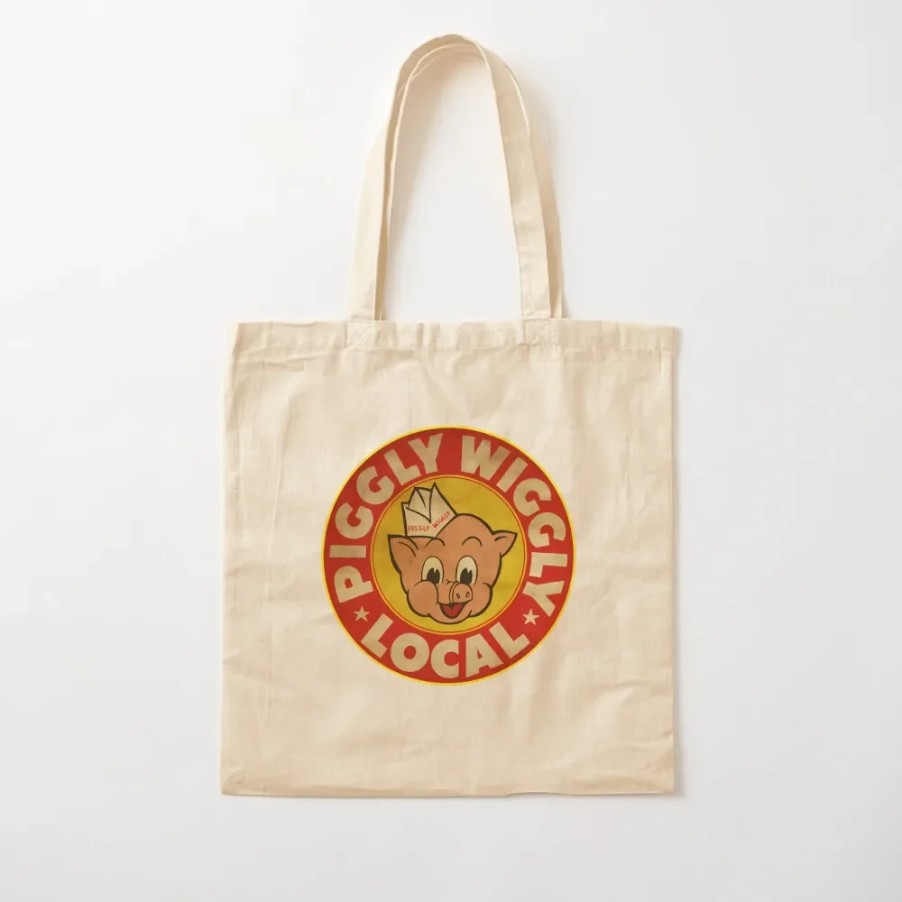 

Piggly Wiggly Local Yellow Style Tote Bag shopper bag women Women bags shopper bags for women Cloth bags Tote Bag