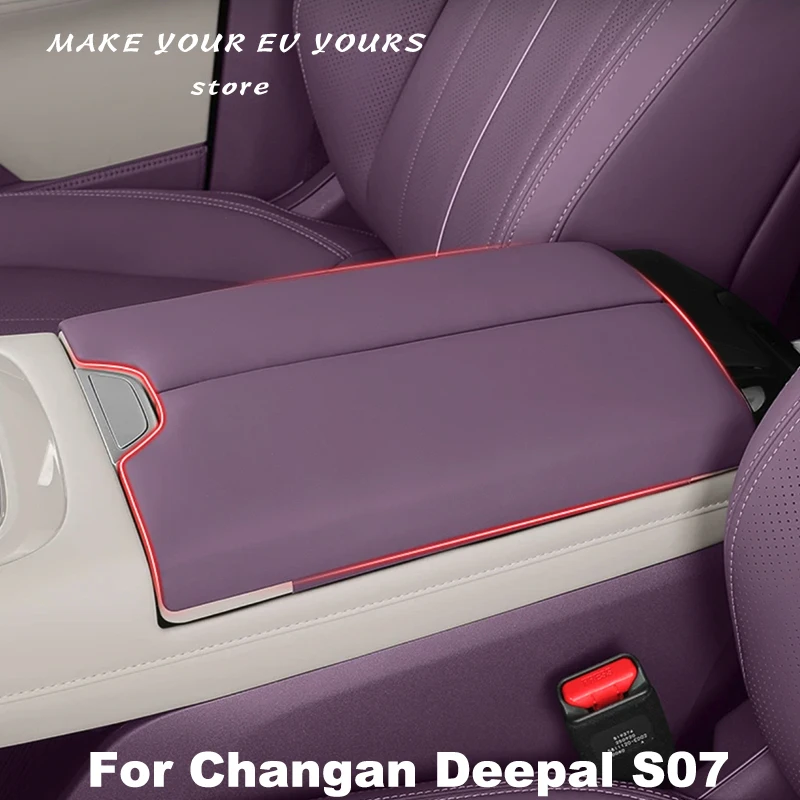 

For Changan Deepal S07 2026 Central Control Armrest Box Protective Cover Height Pad Protective Cover Accessories