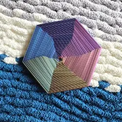 Funny Anti-stress Fractal Fidget Hexagon Playing Sensory Toy Portable Cube Fidget Toy Mindful Meditation Tool PLA Hexagon Spiral