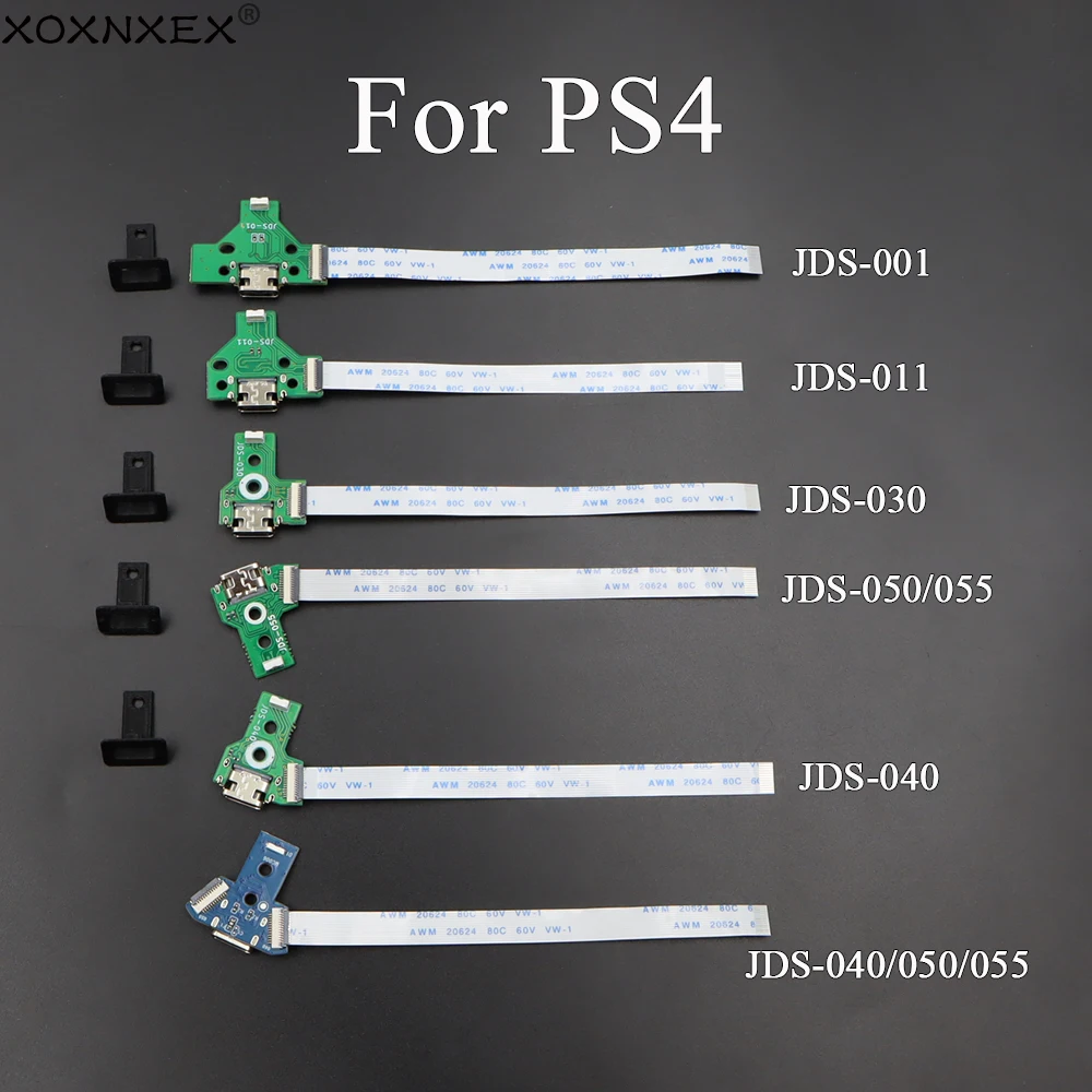 1 Set für PS4 JDS 001/011/030/040/050/055 Controller Ladeanschluss umgerüstet auf Typ-C Ladeschnittstelle DIY