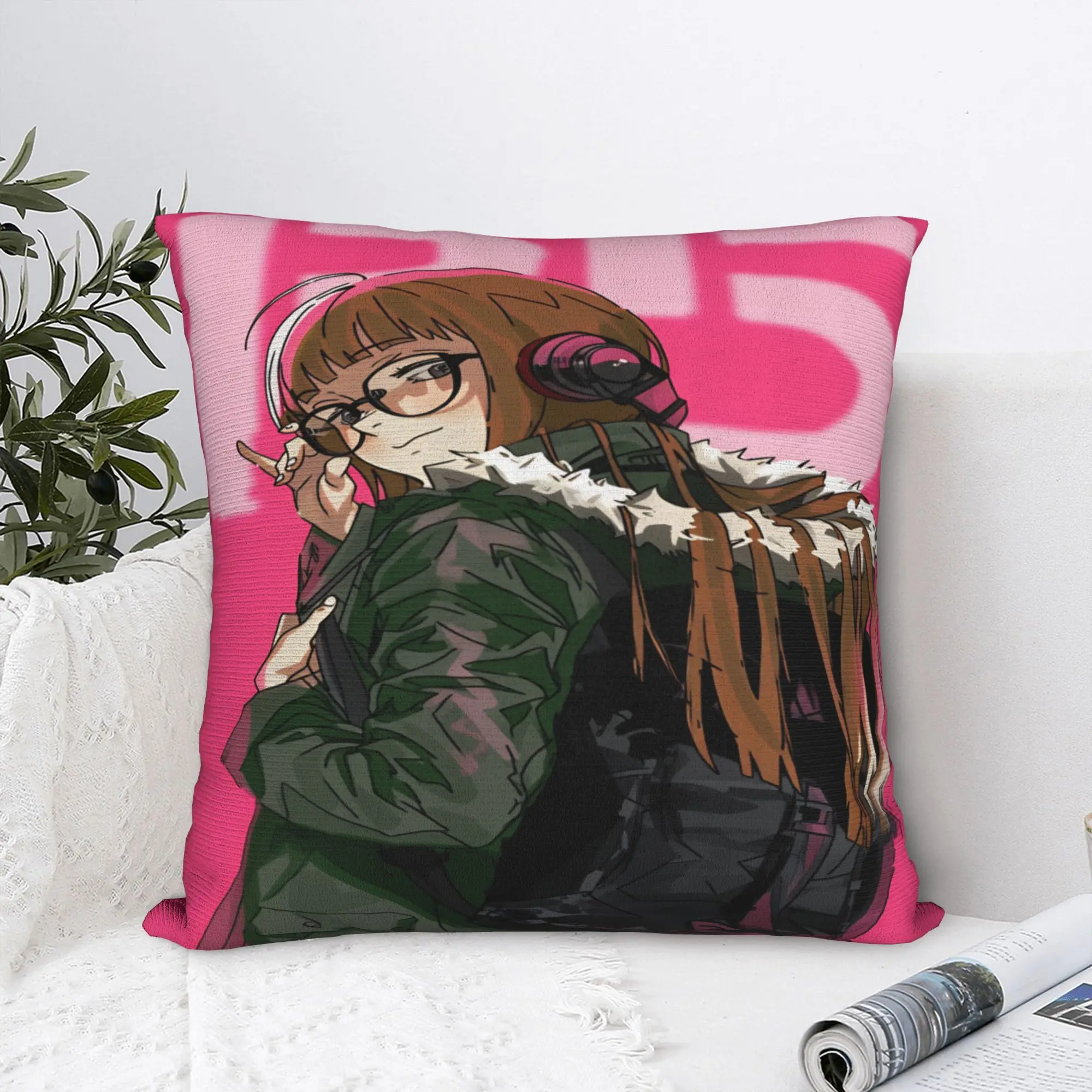 P5 Futaba Sakura Joker Pillow Case  Cute Funny Pillow Cover Design Pillowcases For Sofa Car Home Decor