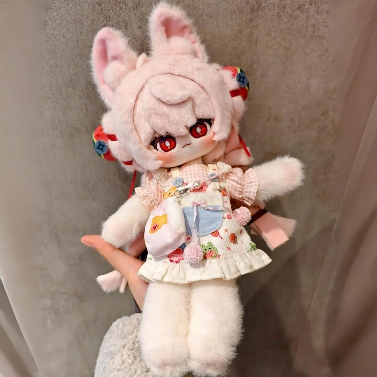 

New Game Zenless Zone Zero Zhao Kawaii Cosplay Anime Cotton Doll Body Long Leg Cartoon Change Suit Soft Toy Figures Fans Gift