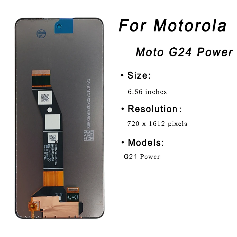 Pantalla 6.56“ For Motorola Moto G24 Power LCD Display Touch